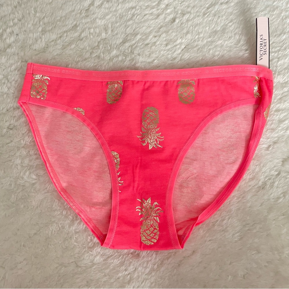 Victorias Secret Vintage Bikini Pineapple Print